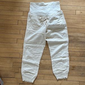 Gap Linen maternity pants